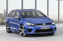 Volkswagen za dinamične "fotre": karavanski golf R ima 300 "konjev"