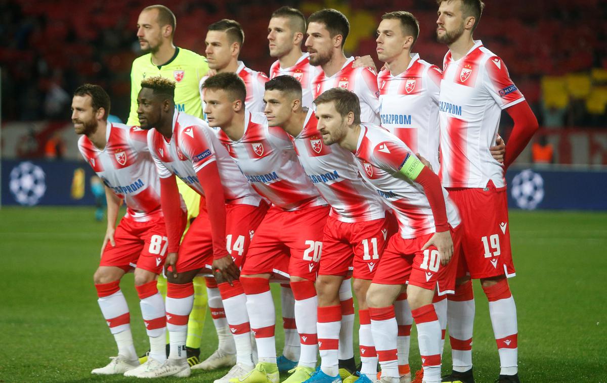 Crvena zvezda | Nogometaši Crvene zvezde so srbski nogometni prvaki. | Foto Reuters