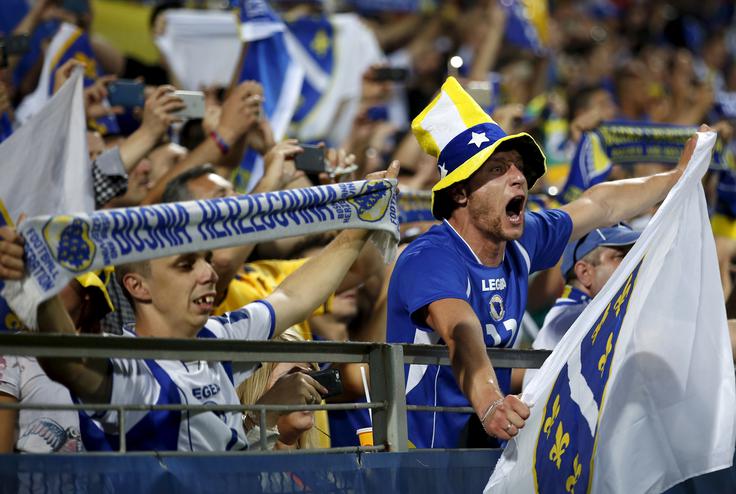 Reprezentanca BiH igra najbolj pogosto domače tekme v Zenici. | Foto: Reuters