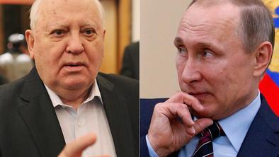 Mihail Gorbačov obračunal z Vladimirjem Putinom