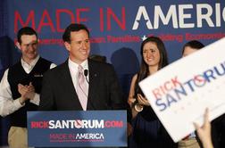 Rick Santorum osvojil Alabamo in Mississippi