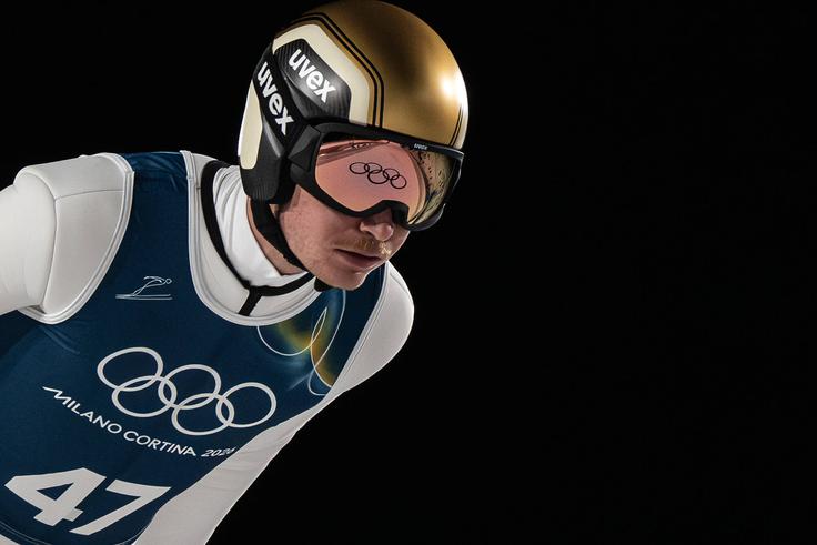 Anže Lanišek upa, da bo v ponedeljek pregriznil skakalnico v Predazzu. | Foto: Guliverimage