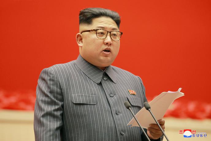 Kim Džong Un | Severnokorejski voditelj Kim Džong Un napoveduje, da bo Severna Koreja postala samooskrbna. | Foto Reuters