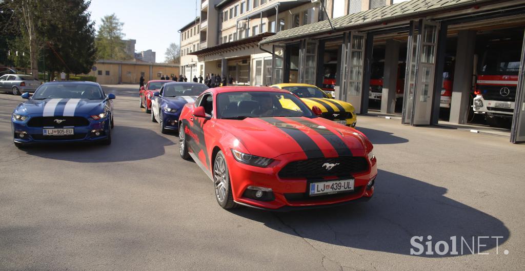 Ford2 mustang gasilska brigada ljubljana vojkova gasilci