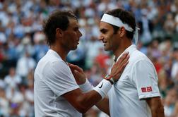 Nadal in Federer na stadionu Santiago Bernabeu pred 80.000 ljudmi