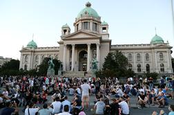 Protesti znova po vsej Srbiji, a tokrat minili mirno