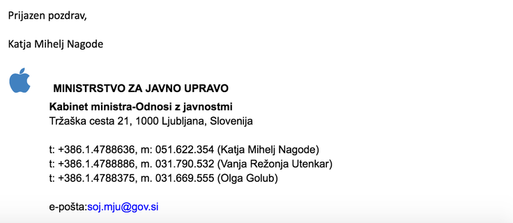 Podpis Mihalj Nagode | Foto: 