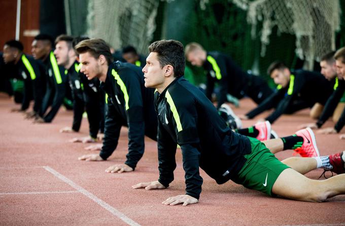 Na prvem letošnjem zboru Olimpije 9. januarja se je pojavil, na priprave v Turčijo ni odpotoval. | Foto: Vid Ponikvar