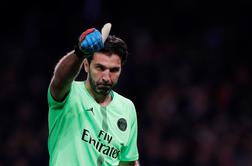 Buffon pred povratkom v Juventus