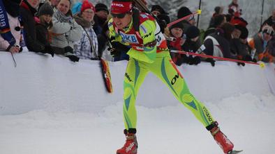 Gregorinova peta na tekmi s skupinskim štartom