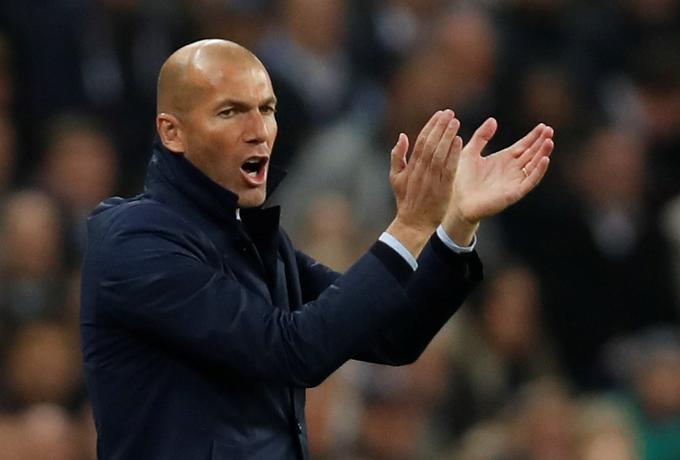 Zinedine Zidane ne dela panike: "Tekem je še veliko." | Foto: Reuters