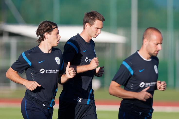 Etien Velikonja, Tim Matavž Z Etienom Velikonjo sta pred leti sodelovala v reprezentanci. Zdaj bosta soseda na Nizozemskem. | Foto: Matic Klanšek Velej/Sportida