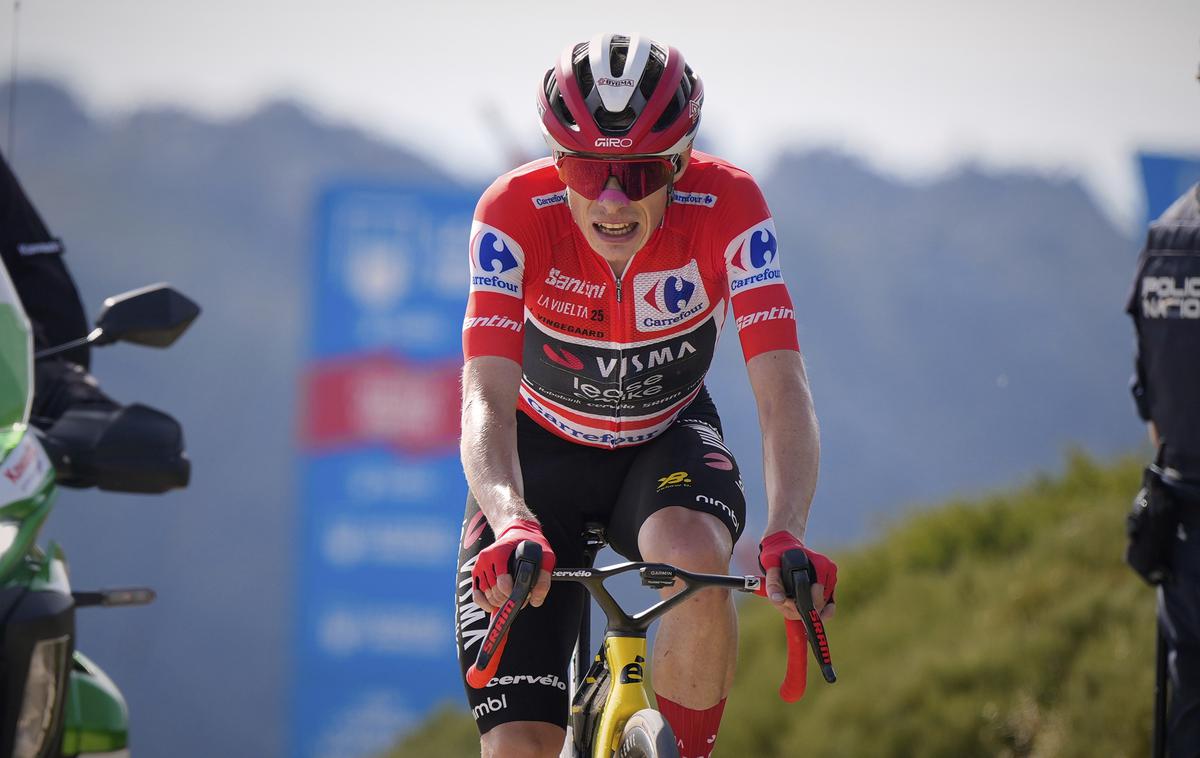 Jonas Vingegaard | Jonas Vingegaard je imel na Vuelti zdravstvene težave. | Foto Guliverimage