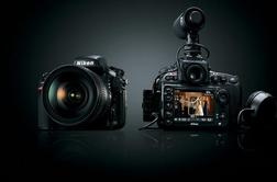 Nikon predstavil nova profesionalna aparata D800 in D800E 