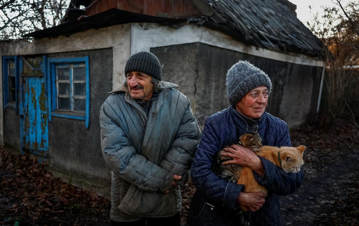 Ukrajina | V rusko-ukrajinski vojni je umrlo na tisoče civilistov.  | Foto Reuters