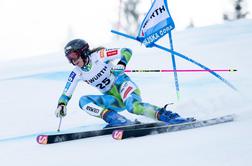 Dve Slovenki na startu veleslaloma na Češkem