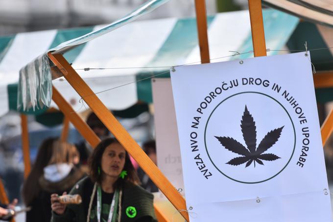 Marihuana marš Ljubljana Kongresni trg 2017 | Foto: STA ,