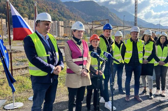 Alenka Bratušek na Jesenicah | Foto Ministrstvo za infrastrukturo