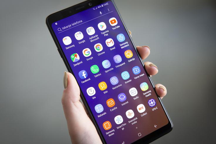 Samsung Galaxy A9 (2018) | Foto: Bojan Puhek