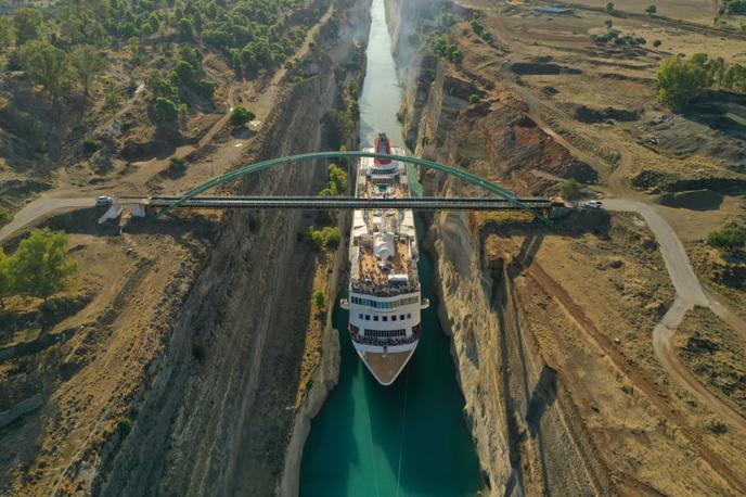 Korintski prekop | Foto FredOlsen Cruise Lines