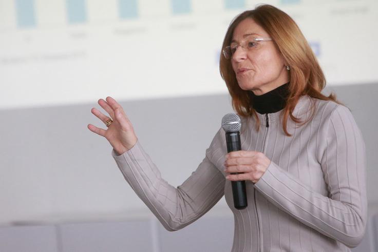 Janja Božič Marolt "Ljudmila Novak ima zagotovljeno podporo med volilno bazo NSi, lahko vzame še nekaj na desnici, sredini in nekdanjimi podporniki SMC." | Foto: STA ,