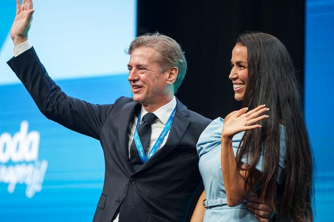 Robert Golob, Tina Gaber | Foto STA