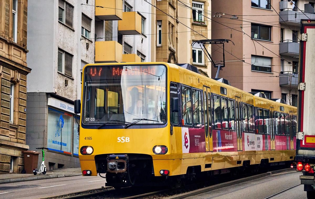 Tramvaj v Stuttgartu | Fotografija tramvaja v Stuttgartu je simbolična. | Foto Guliverimage