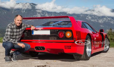 Slavni Avstrijec prodaja svoj ferrari F40 #foto