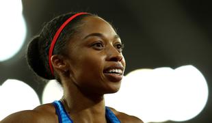 Šestkratna olimpijska zmagovalka Allyson Felix se je vrnila po 13 mesecih odsotnosti