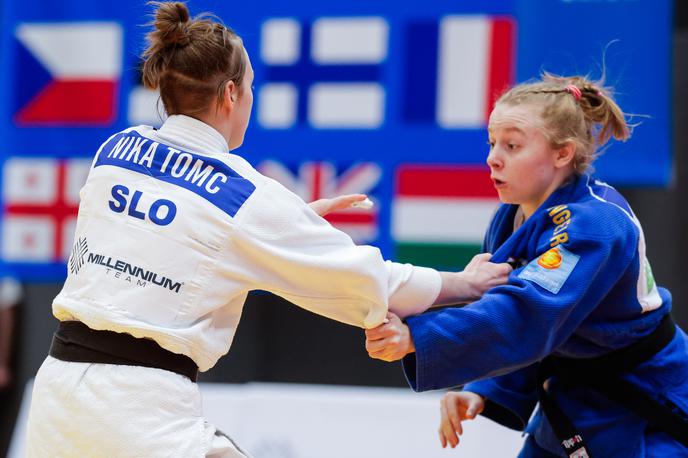 Nika Tomc | Nika Tomc je na tekmi Ljubljana European Open 2025 osvojila srebrno kolajno v kategoriji do 57 kg. | Foto Aleš Fevžer