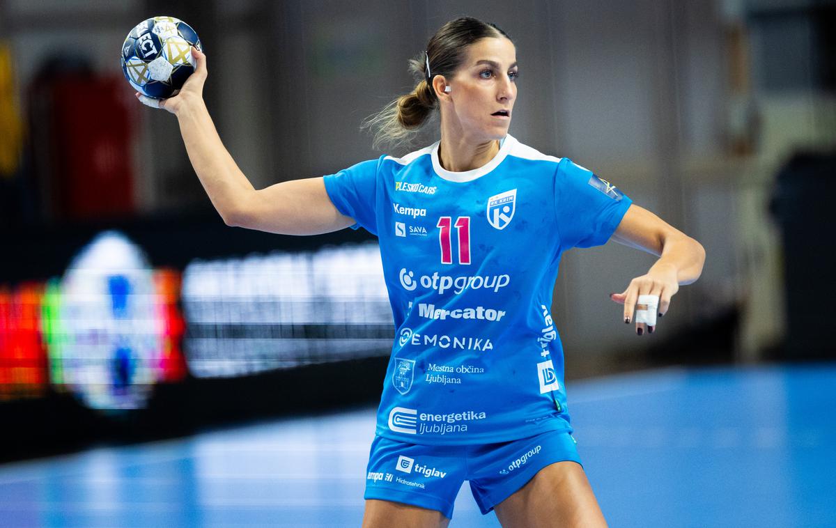 Krim OTP Group Mercator - Ferencvaros, Ana Abina | Krimovke so še četrtič ostale praznih rok. | Foto Filip Barbalić