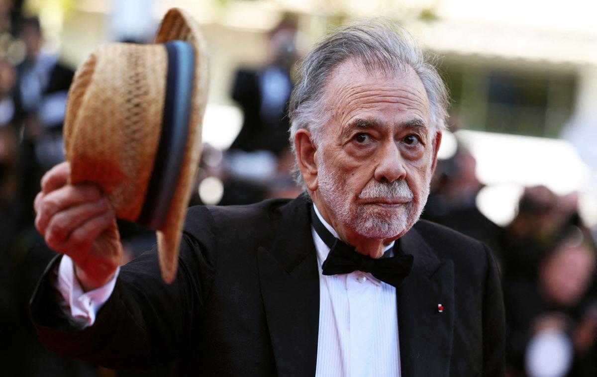 Cannes, Francis Ford Coppola | Megalopolis 85-letnega Francisa Forda Coppole prikazuje futuristično zgodbo, v kateri je New York postal Novi Rim. | Foto Reuters