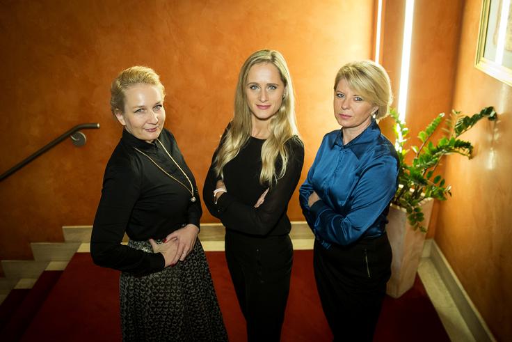 Daniela Bervar Kotolenko, Staša Mlekuž in Irena Grofelnik | Foto: Ana Kovač