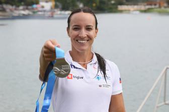 Slovenska kajakašica Anja Osterman se je poročila #video