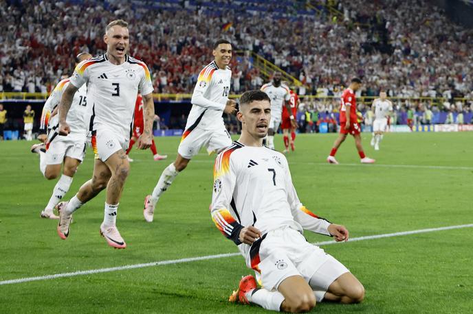 Nemčija Euro 2024 Kai Havertz | Nemci so povedli v 53. minuti. | Foto Reuters