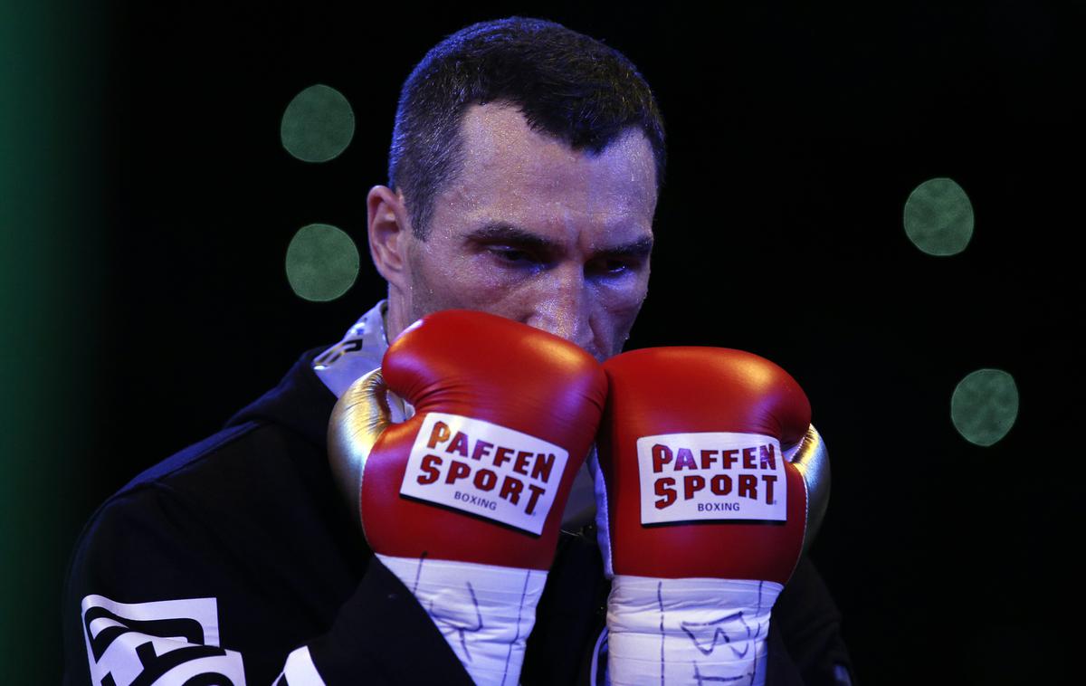 Vladimir Kličko Anthony Joshua Wembley 2017 | Vladimir Kličko bo sprejet v boksarski hram slavnih. | Foto Reuters