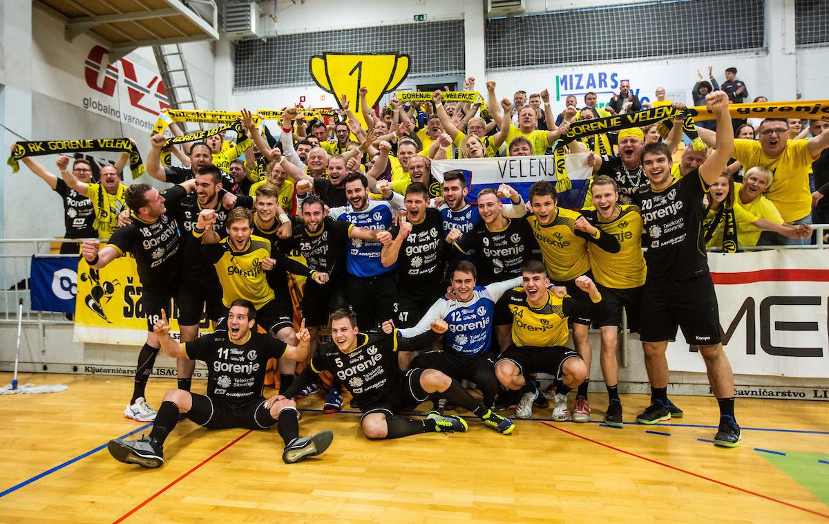 Pokal Slovenije: Gorenje - Krka | Velenjčani so postali zmagovalci pokalnega tekmovanja. | Foto Grega Valančič/Sportida