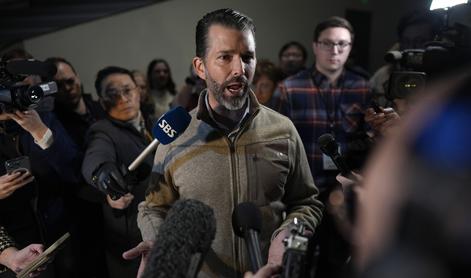 Donald Trump mlajši: Moj oče bo končal vojno v Ukrajini