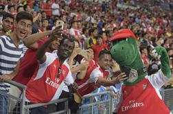 Arsenal bo prvi angleški klub z navijači na stadionu