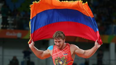 Aleksanjan najboljši v rokoborski kategoriji do 98 kg