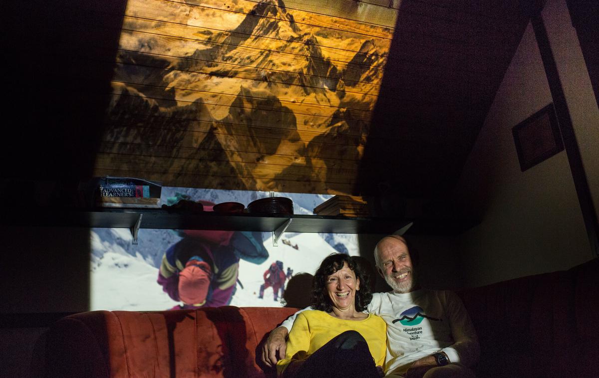 Andrej in Marija Štremfelj | Zakonca Andrej in Marija Štremfelj - prvi zakonski par, ki se je skupaj povzpel na najvišji vrh sveta, Mount Everest, Štremfelj pa je prvi človek z zlatim cepinom za vrhunski vzpon in življenjsko delo. | Foto Klemen Korenjak