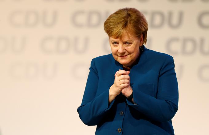 "Razumeli smo, da konservativno ne pomeni konzerviranja, ampak da ohranimo to, kar nas krepi, in spremenimo to, kar nas ovira," je danes poudarila Angela Merkel. | Foto: Reuters