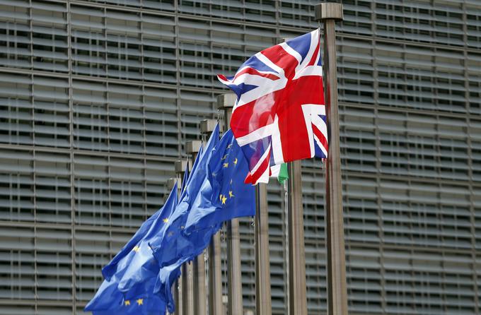 Ostali so manj kot trije meseci do načrtovanega odhoda Združenega kraljestva Velike Britanije in Severne Irske iz Evropske unije, dogovora o prihodnjih odnosih pa še ni. | Foto: Reuters