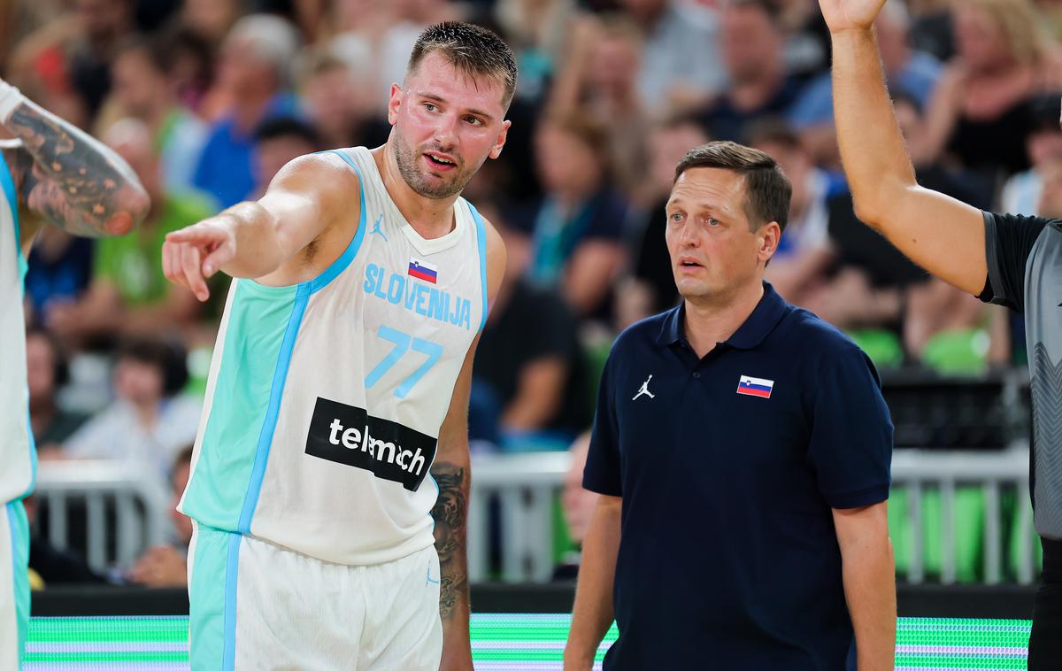 Luka Dončić Sekulić | Aleksander Sekulić je Luki Dončiću na prvem srečanju namenil dobrih 24 minut na parketu. | Foto Filip Barbalić