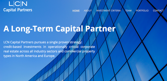Ameriški sklad LCN Capital Partners je bil ustanovljen leta 2011 in se specializira za financiranje odprodaje in ponovnega poslovnega najema nepremičnin (ang. sale and lease back). Posluje v Severni Ameriki in Evropi. | Foto: posnetek zaslona/Revija Lady