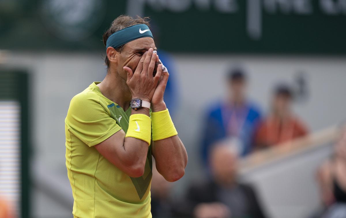 Rafael Nadal | Rafael Nadal je pred OP Francije in med njim pretrpel številne bolečine. | Foto Reuters