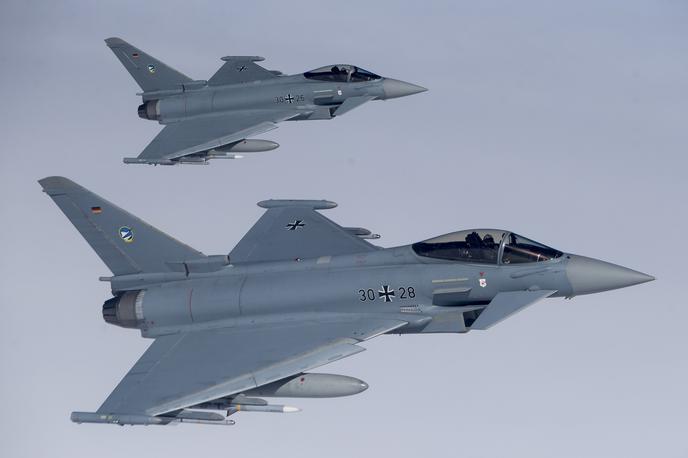Eurofighter Nemčija | Po opozorilu Nata je Nemčija v zrak dvignila dve letali eurofighter. | Foto Guliverimage
