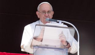 Papež svari pred "globalizacijo brezbrižnosti" spričo konfliktov v svetu #video