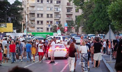 Okoljski aktivisti v Srbiji po priprtju treh protestnikov zagrozili z radikalnimi ukrepi