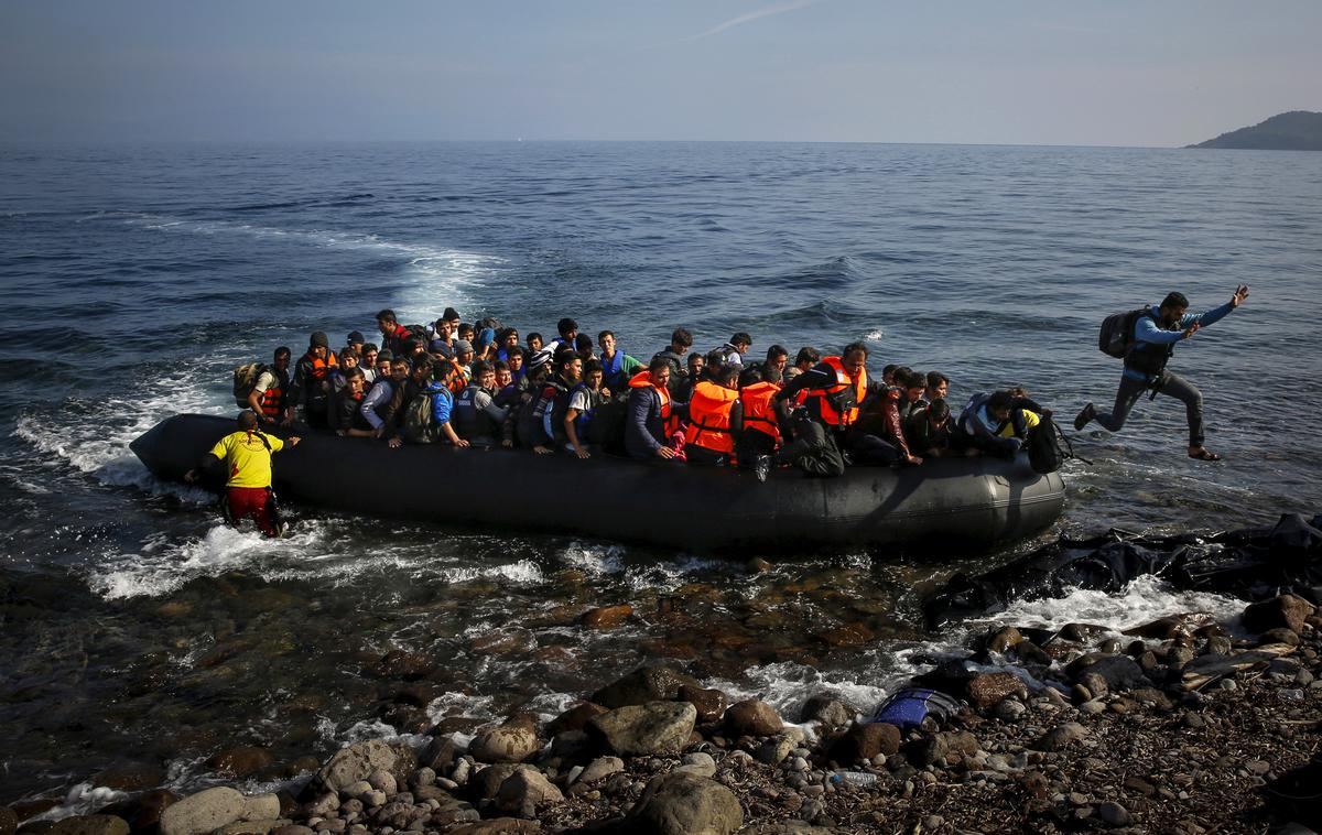 Migranti v Grčiji | Foto Reuters
